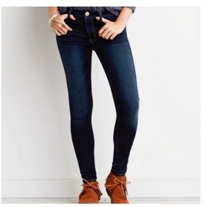 Super super stretch dark wash jeans